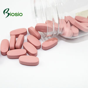 BRC Halal GMP HACCP Circulación apoyo salud Suplemento de óxido nítrico Tabletas de extracto de raíz de remolacha orgánica roja - Product Image 4