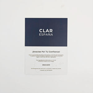 Cartes de remerciement de haute qualité, écologiques, en papier couché coloré, avec enveloppe, estampillage or, logo personnalisé, pour entreprises - Product Image 1