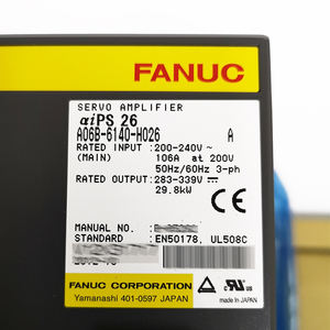 Nouveau module d'alimentation A06B-6140-H026 Fanuc d'origine pour la programmation PLC et le contrôle industriel - Product Image 2