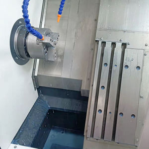 Torno CNC Pequeño de Bancada Inclinada, <span class=keywords><strong>Mini</strong></span> Torno CNC de Bancada Inclinada de 45 Grados - Product Image 4