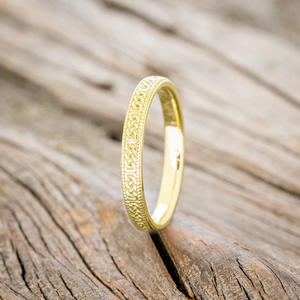 Q989 Anello Nuziale in Oro Giallo Classico Unisex per Matrimonio Gioielleria Fine - Product Image 1