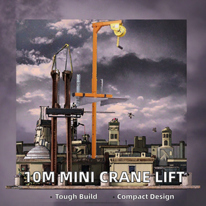 Argano Elettrico Portatile in Metallo da 30M per Installazione di Condizionatori d'Aria per Ristoranti, Hotel e Tipografie - Product Image 3