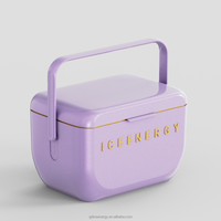 ICE TRIP 48 heures Keep Cool Blue Glacière en plastique PP pour contact alimentaire pour fruits et boissons