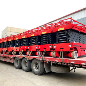 LUHONGDA 4-14m Elektroscherenhebebühne mit 320 kg Tragfähigkeit, CE-Zertifizierte Selbstfahrende Arbeitsbühne - Product Image 3