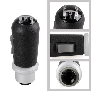 Scania Gear <b>Knob</b> 1377386 Black Leather Ergonomic <b>Shift</b> <b>Knob</b> For Scania 3 4 Series - Product Image 2