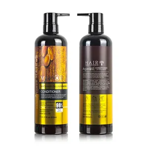 Private Label Oem Eigen Merk Cream Care Set Keratine Argan Olieproducten Shampoo Haarconditioner Behandeling Voor Haarreparatie