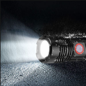 Super luminoso Zoom XHP50 LED torcia ricaricabile torcia a penna torcia retrattile testa di attacco Design campeggio tattico Flash - Product Image 3