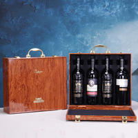 Boîte d'emballage en pulpe moulée écologique personnalisée, protectrice et amortissante, pour l'expédition de bouteilles de vin, pour l'emballage du vin