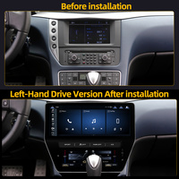 Radio Multimedia con Navegación GPS, Pantalla Táctil Android IPS de 22 Pulgadas, CarPlay Inalámbrico y DSP para GranTurismo M139 2007-2015