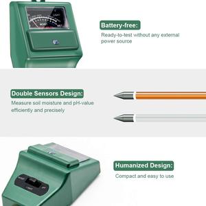 3-trong-1 đất Tester và đo độ ẩm cho hoa và cây PH meter ánh sáng Detector tất cả-trong-một công cụ - Product Image 4
