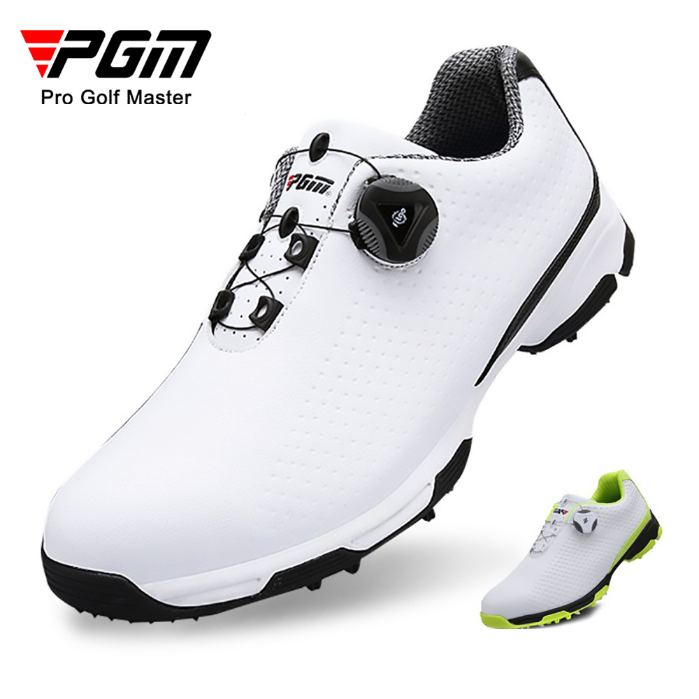 Sapatos de golfe pgm xz095 sem esportes, calçados para homens