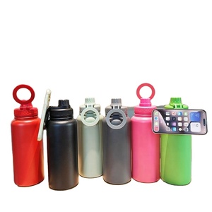 Custom Logo Stainless Steel Vacuum Insulated Sports Water <b>Bottle</b> Thermal <b>Flask</b> Leakproof Lid for Outdoor Promotional Drinkware - Product Image 1