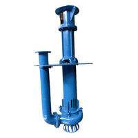 Pompe à boue verticale haute pression 0.5 HP Pompe d'aspiration de boue à grand débit résistante à l'usure pour les eaux usées prises en charge par OEM