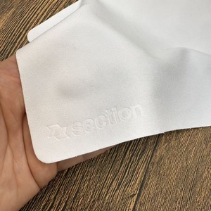 Lingettes de nettoyage optique <span class=keywords><strong>pour</strong></span> écrans de téléphone et lentilles, en suède, de qualité supérieure, <span class=keywords><strong>pour</strong></span> lunettes, <span class=keywords><strong>chiffon</strong></span> de nettoyage en microfibre, découpe droite - Product Image 4