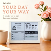 Calendrier intelligent E-Paper Intelevia, gadget pour les passionnés de beauté, planificateur familial, rappel de soins de la peau, liste de tâches, suivi des devoirs, Wi-Fi