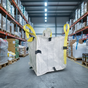 경량 정전기 방지 버진 PP 벌크백, FIBC 백, 플라스틱 펠릿 및 고무 과립 물류용 1톤 적재 - Product Image 1