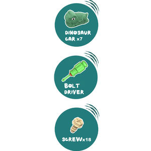 JACKOTOYS parking Parking slot toys Diy assembler construction <span class=keywords><strong>dinosaure</strong></span> parking <span class=keywords><strong>garage</strong></span> jouets - Product Image 2