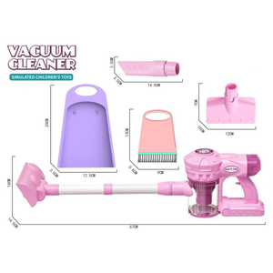 Nouvel ensemble d'aspirateur en plastique pour enfants SY, jouet de jeu de rôle intérieur/extérieur pour les enfants d'âge préscolaire, tâches de ménage et de nettoyage - Product Image 4