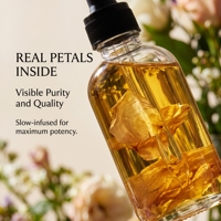 Huile multi-usage infusée aux fleurs Arresal Private Label, nourrit en profondeur les cheveux, les ongles et le corps pour une éclat naturel et des soins de santé.