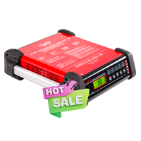 LAUNCH-Inversor de programación inteligente, fuente de alimentación de 100A, carga de vehículos comerciales pequeños, camiones, lanchas, herramientas de 12V