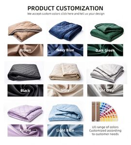 Manta Sensorial Ponderada para Adultos de 20 Libras, Manta de Bambú con Peso y Efecto Refrigerante para el Insomnio y la Ansiedad - Product Image 4