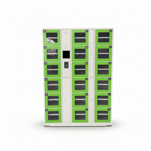 オフィスキャンパスやスーパーマーケットでの使用のための、加熱された食品の配送と自動販売機能を備えた高度なスマートロッカー - Product Image 3