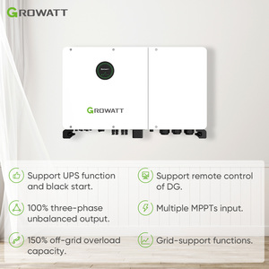 Inversor de Energía Solar Trifásico Growatt Hybrid WIT 29.9-50K-XHU 29.9-50KW, 1100V DC - Product Image 4