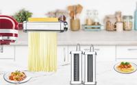 Accessoire pour machine à pâtes pour batteur sur socle KitchenAid, coupe-spaghetti, rouleau à pâtes pour fettuccine, plaque à pâte
