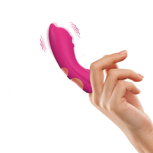 Seksfun barato recargable 10 modos punto G sexo huevo adulto juguete señora sexo mágico Mini dedo vibrador - Product Image 1