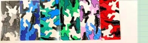 <span class=keywords><strong>Film</strong></span> TPU imprimé pour empeigne de chaussure, motif floral personnalisé 0,3 mm, soudable par haute fréquence, pour empeignes de baskets et de chaussures de skate - Product Image 3