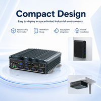 Mini PC Compacto sin Ventilador, Doble LAN, COM, USB, Salida de Pantalla, Almacenamiento Opcional, para Equipos Comerciales, OEM, ODM, Personalizable