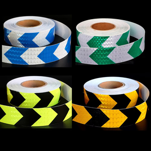3m X 5cm <span class=keywords><strong>1</strong></span> Rollo/Lote de Adhesivos de PVC Reutilizables de Lujo para Carrocería de Automóvil con Flechas Reflectantes para Decoración de Parabrisas e Impresión Personalizada - Product Image 2