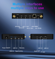 Boîtier TV intelligent 2025 R181 RK3588 8 Go 128 Go Android 12 Linux Mini PC TvBox Debian 11 WIFI6 1000M 8k Boîtier Android intelligent Boîtier décodeur