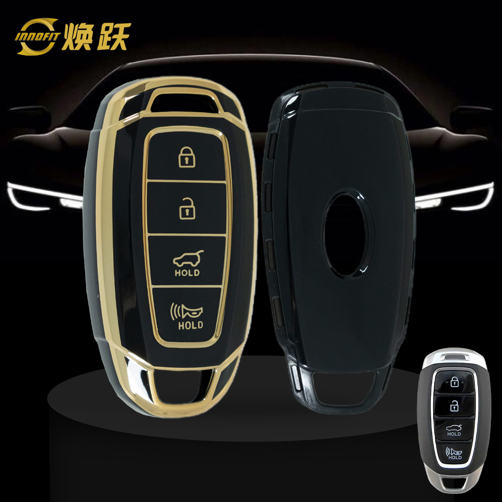 HYS1T1-Chapado en oro negro