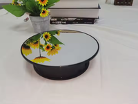 Présentoir Miroir Écologique Rotatif Électrique à 360 Degrés, Design Art Déco Moderne, Vente en Gros, Offre Spéciale, Pour Usage Commercial