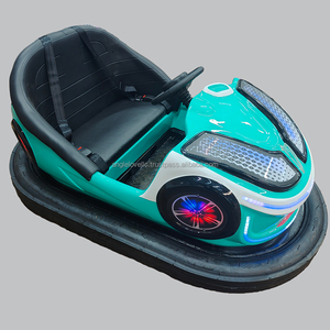 Coche de Choque Eléctrico con Rejilla de Suelo, Dodgem de 2 Asientos para Niños y Adultos, Coche de Diversión para Parque de Atracciones, Certificado CE - Product Image 5