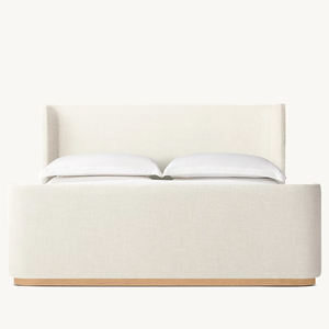 Camas Modernas de Lujo con Estructura de Madera Maciza y Cabecera Tapizada para Dormitorio King <span class=keywords><strong>Size</strong></span> - Product Image 2