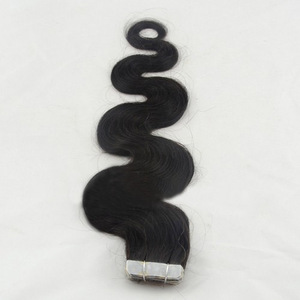 Extensiones de Cabello Humano Virgen Brasileño con Ondas Naturales, Color Natural, sin Costuras, para Uso en Salón - Product Image 5