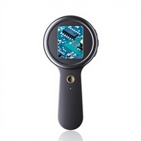 Kensoya Handheld Digital Magnifying Glass Digital Microscope for Adults Kids 100X Magnification 2.0 Inch IPS Screen