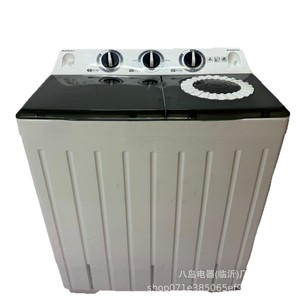 เครื่องซักผ้าสองถัง ขนาด 10-18 กก. ความจุขนาดใหญ่ กึ่งอัตโนมัติ พร้อมระบบปั่นแห้ง สำหรับใช้ในครัวเรือน ประหยัดพลังงาน ตัวเครื่องทำจากพลาสติก - Product Image 2