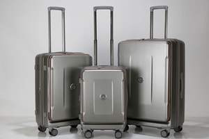 Valise multifonctionnelle Prime PC thermoformée avec poche avant et design extensible, chariot en aluminium pour l'organisation - Product Image 2