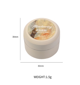 Gel de base pour construction d'ongles Misscheering 6 ml, gel de renforcement et de base 4-en-1 pour extension d'ongles, pour salon de manucure UV LED et DIY à domicile - Product Image 6