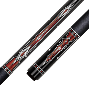 Taco de Billar RQG-H26-1 <span class=keywords><strong>Elite</strong></span> 1/2 de Fibra de Carbono, Taco de Billar de Baja Deflexión y Alto Rendimiento, Taco Profesional Personalizable con Etiqueta de Agua - Product Image 3