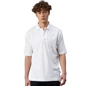 Camisa de Lona Blanca de Manga Corta para Hombre, Color Sólido, Casual, Transpirable, Tejido Regular, Corte Regular, Anti-Pilling - Product Image 1