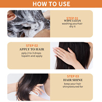 Minyak Rambut OEM Batana 5-in-1 Essential Oil Argan Jojoba Rosemary 50ml Menutrisi Anti-Kusut Aroma Tahan Lama Grosir