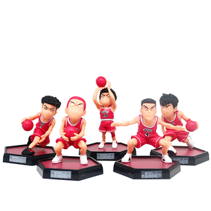 ใหม่สแลมดังค์ต้นแบบ xiangbei Wuhu Sakuragi hanadao Rukawa เมเปิ้ล <span class=keywords><strong>Mitsui</strong></span> shouban 1:1โมเดลเครื่องประดับพีวีซีบรรจุกล่อง - Product Image 1