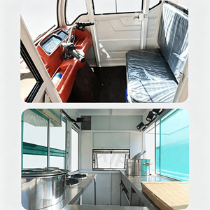 Voiture de livraison de nourriture électrique avec espace de chargement isotherme, véhicule de restauration pour le stockage à chaud et à froid, équipement de cuisine mobile - Product Image 2