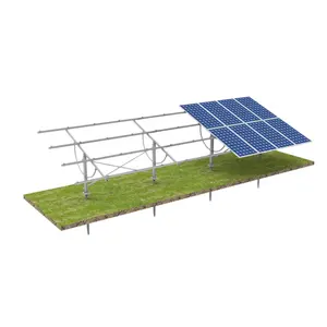 Soporte para Panel Solar Pv, estructura de montaje en tierra