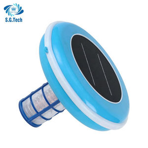 Ionizador de piscina solar, ionizador solar para piscinas, equipo purificador de agua flotante para piscinas - Product Image 4