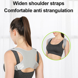 Correcteur <span class=keywords><strong>de</strong></span> posture réglable avec bande <span class=keywords><strong>de</strong></span> fixation douce et ventilée, respectueuse <span class=keywords><strong>de</strong></span> la peau, pour soutien du dos - Product Image 6